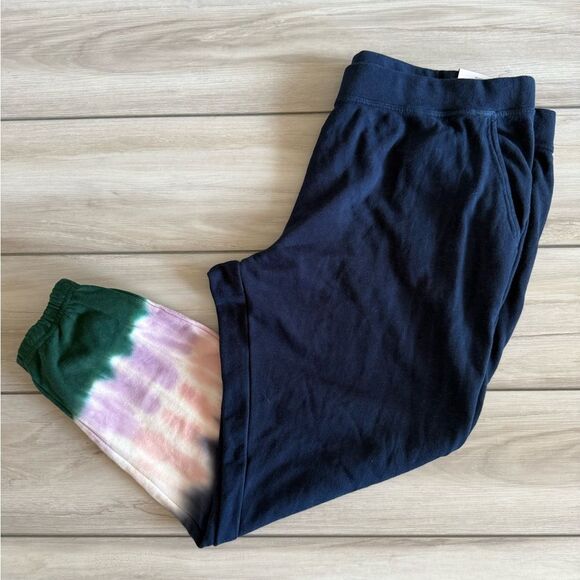 Wildfox Tie-Dye Joggers Navy XXL  NWT - Picture 2 of 7